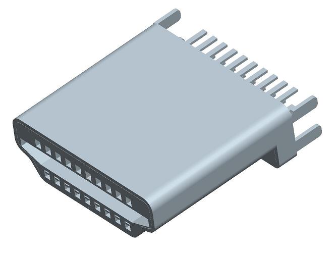 HDMI-A-11/HDMI Plug ,HDMI母頭夾板, HDMI公頭夾板,板厚:1.6mm主圖