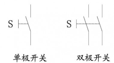 鈕子開(kāi)關(guān)符號(hào)怎么畫(huà)